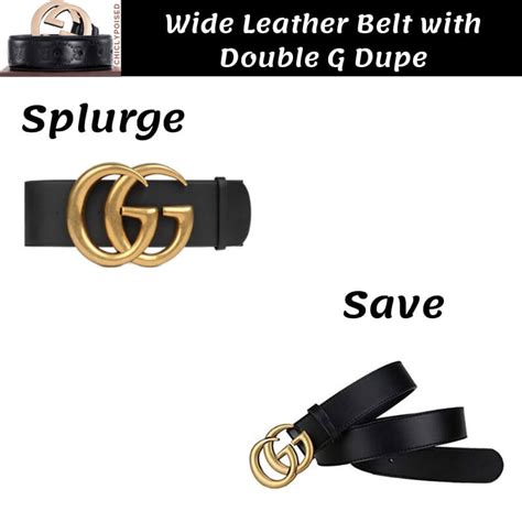 gucci double g belt dupe|Gucci horsebit belt dupe.